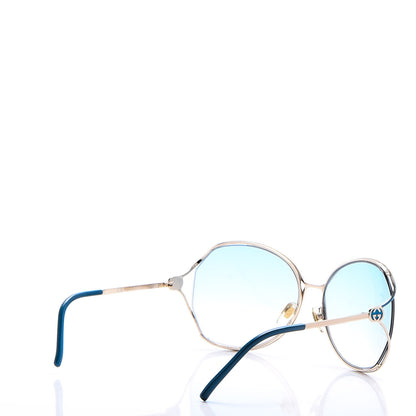Gucci Oversized Sunglasses GG 2846 Blue 3 of 6