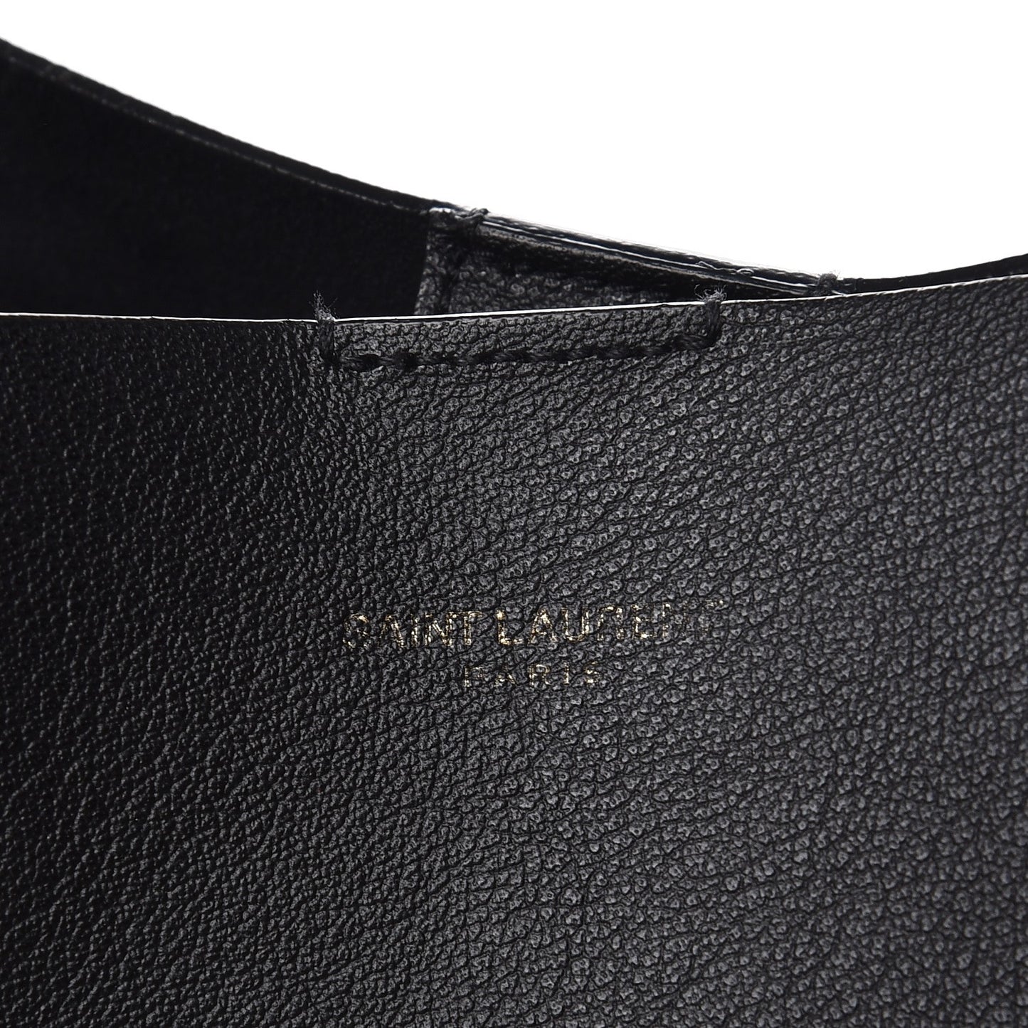Calfskin Large Shopping Tote Black