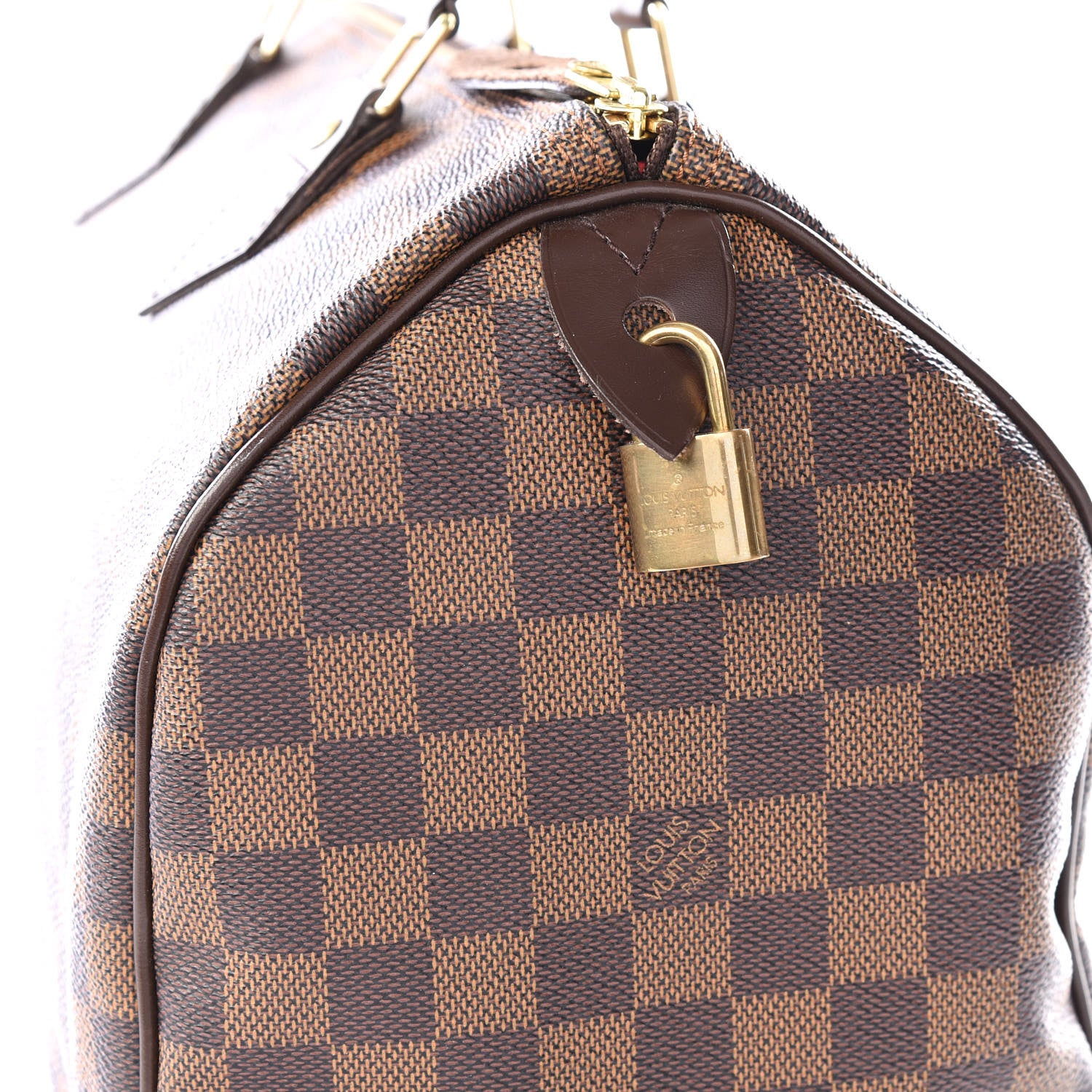 Louis Vuitton Damier Ebene Speedy 30 11 of 12
