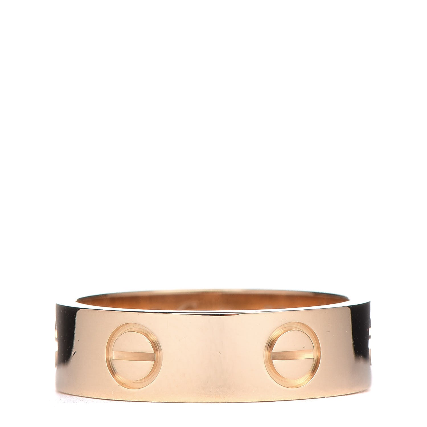 Cartier 18K Yellow Gold 5.5mm LOVE Ring 53 6.25 1 of 5