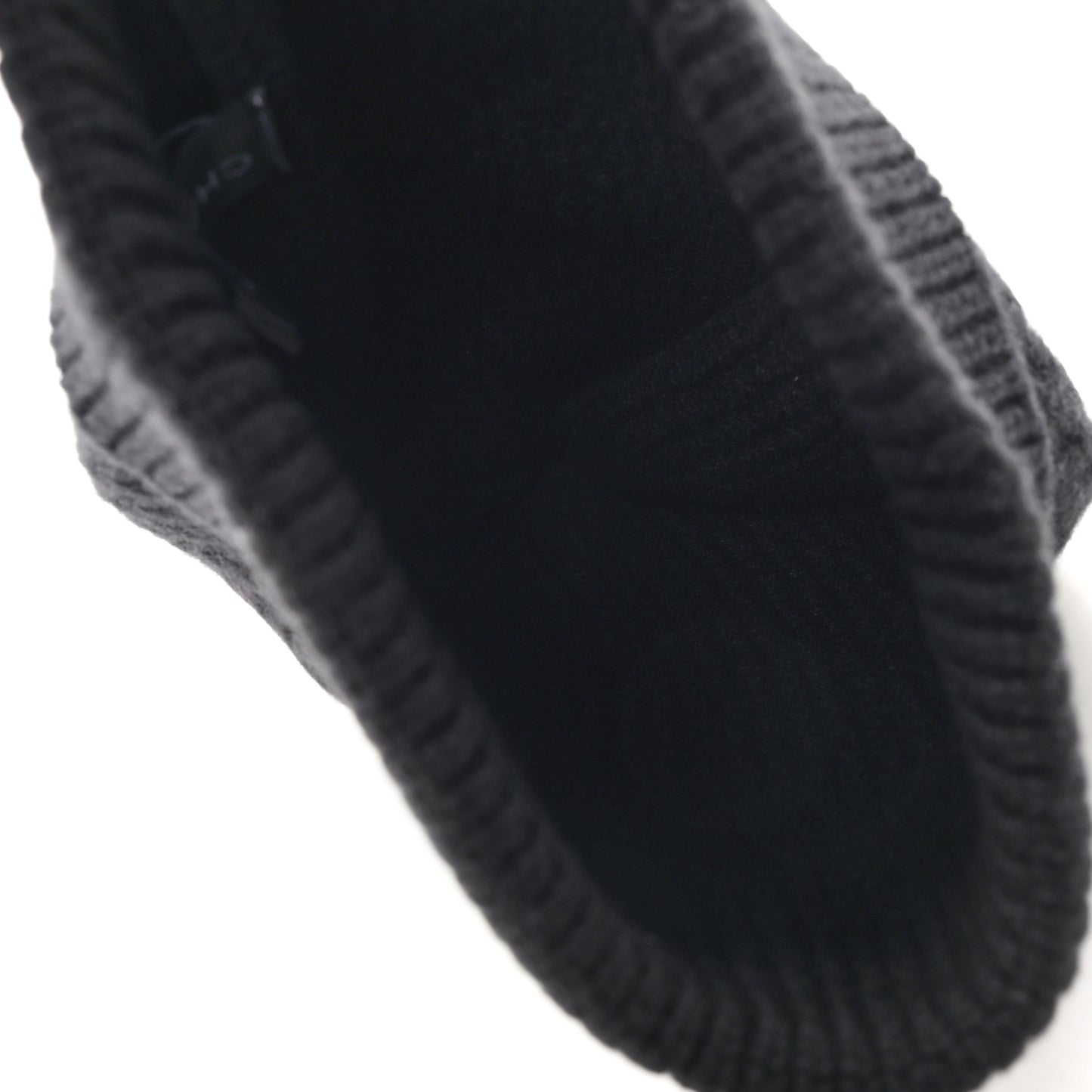 Cashmere CC Logo Beanie Hat  Black