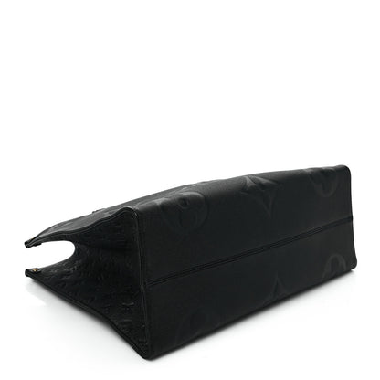 Louis Vuitton Empreinte Monogram Giant Onthego GM Black 4 of 8