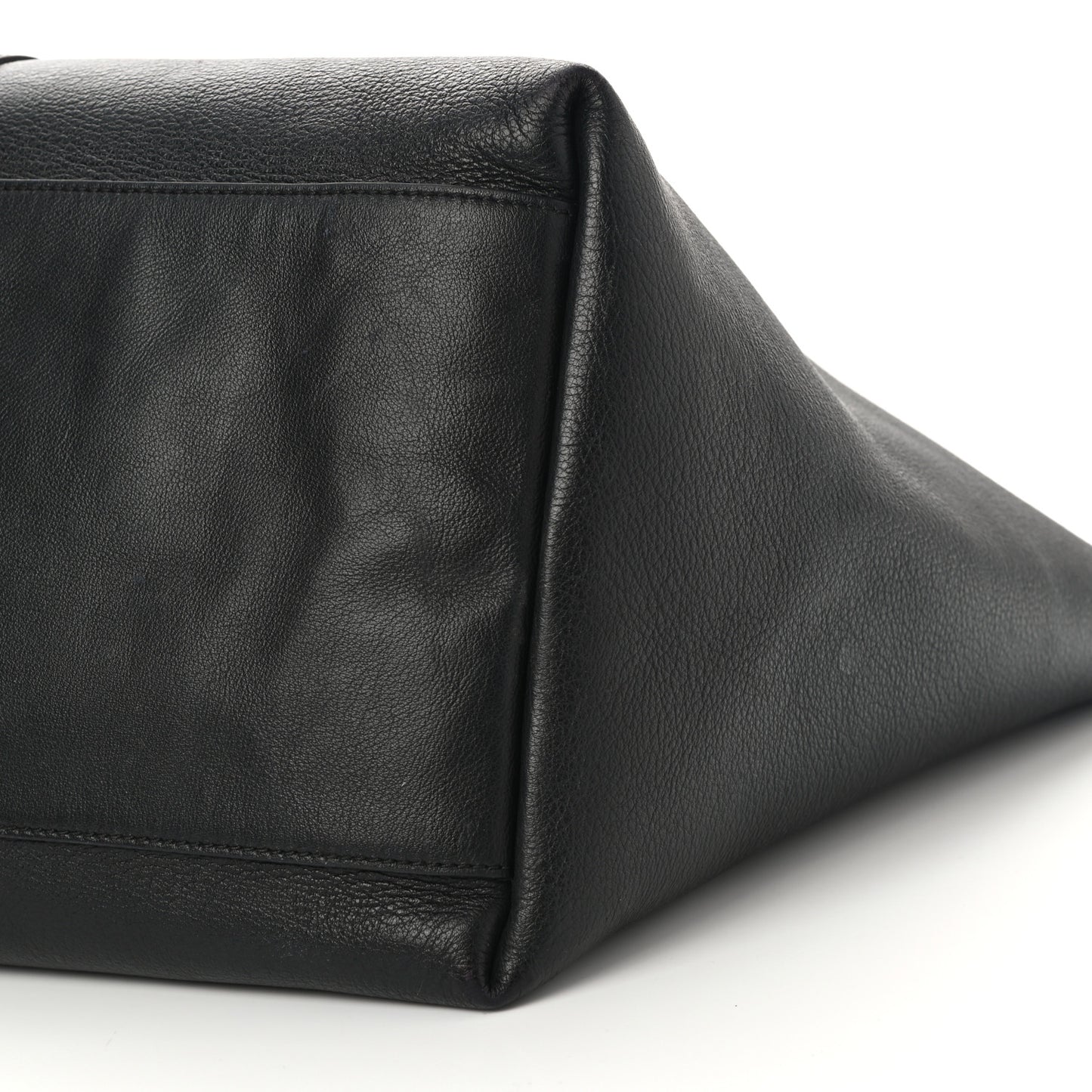Calfskin Palazzo Tote Black
