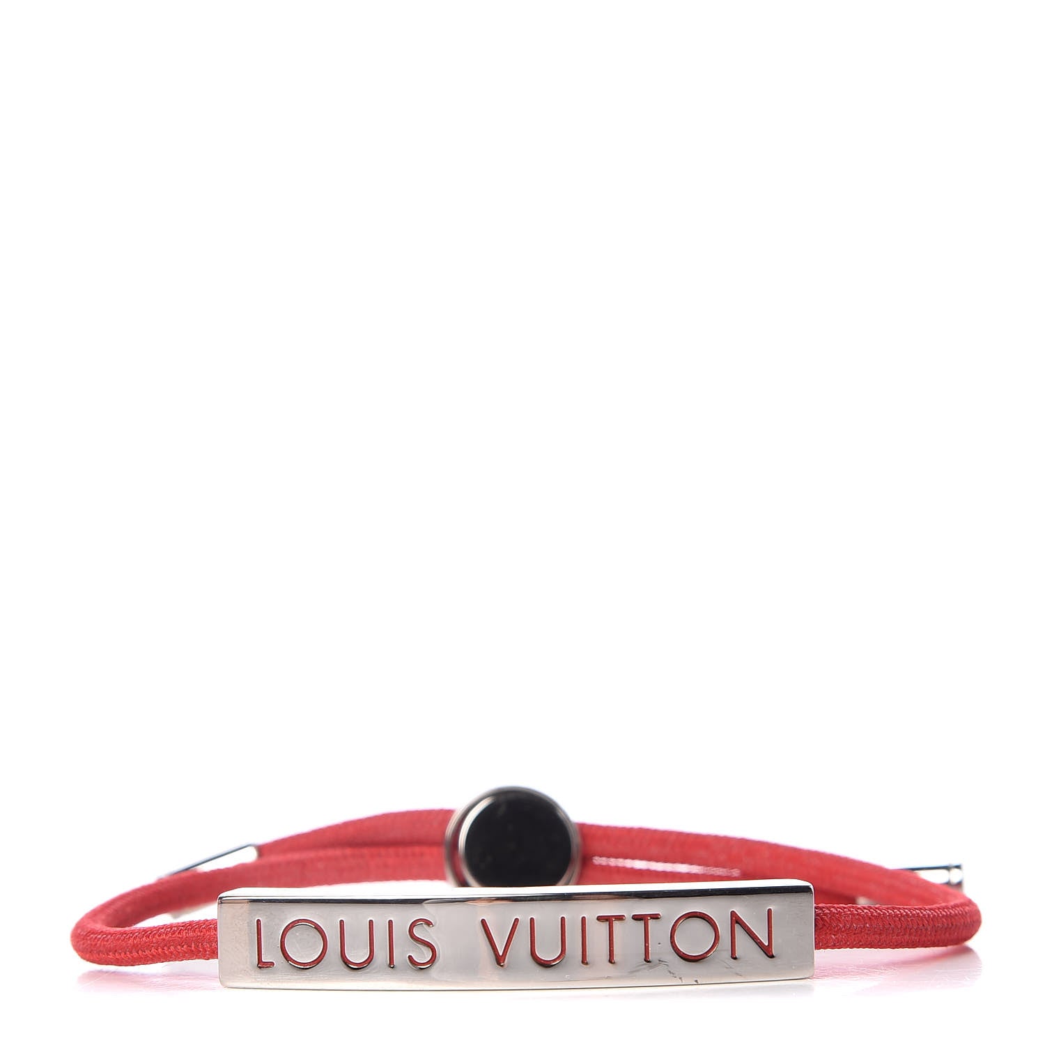 Louis Vuitton Nylon LV Space Bracelet Rouge 1 of 6