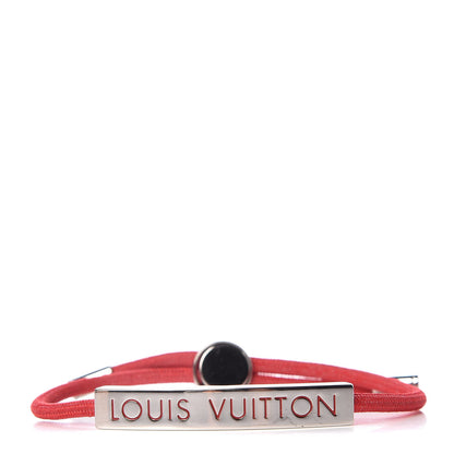 Louis Vuitton Nylon LV Space Bracelet Rouge 1 of 6
