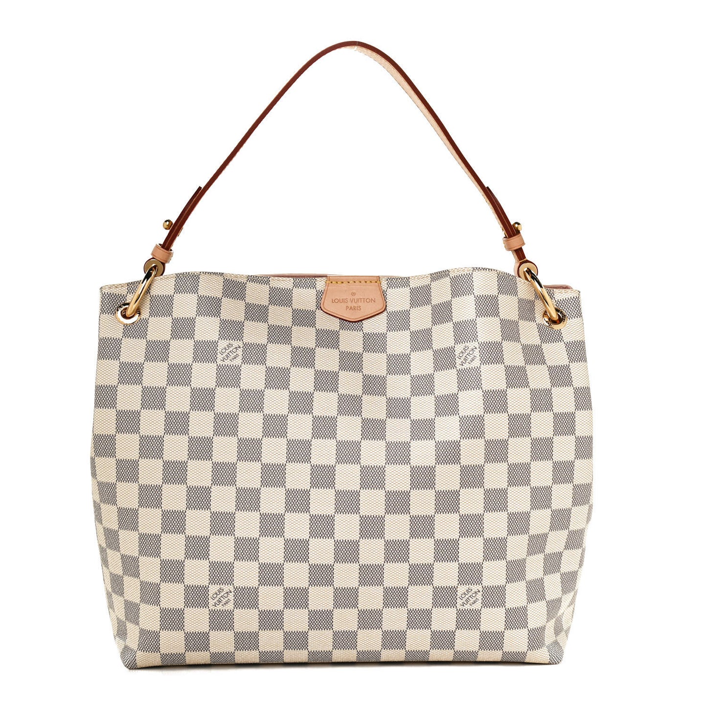 Damier Azur Graceful PM Rose Ballerine