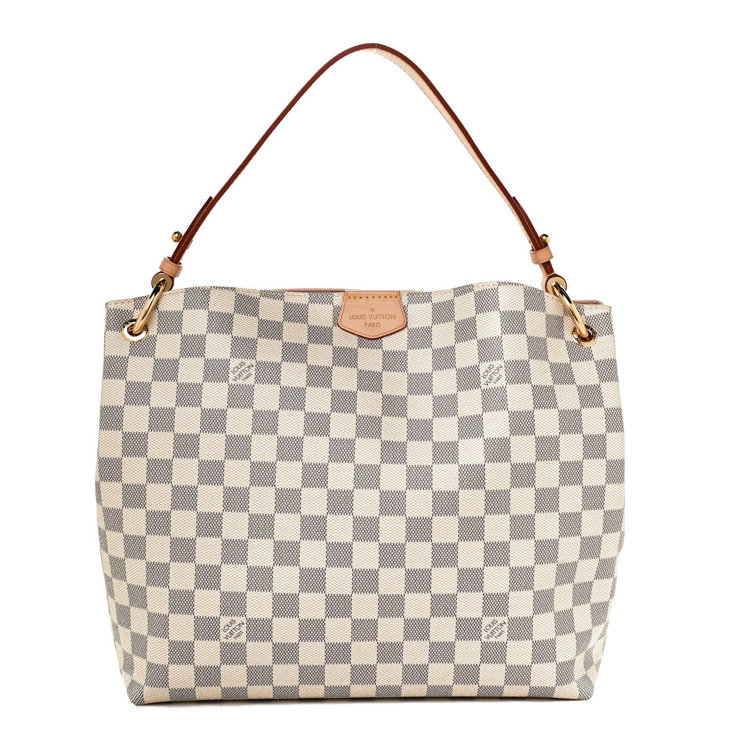 Louis Vuitton Damier Azur Graceful PM Rose Ballerine 1 of 9