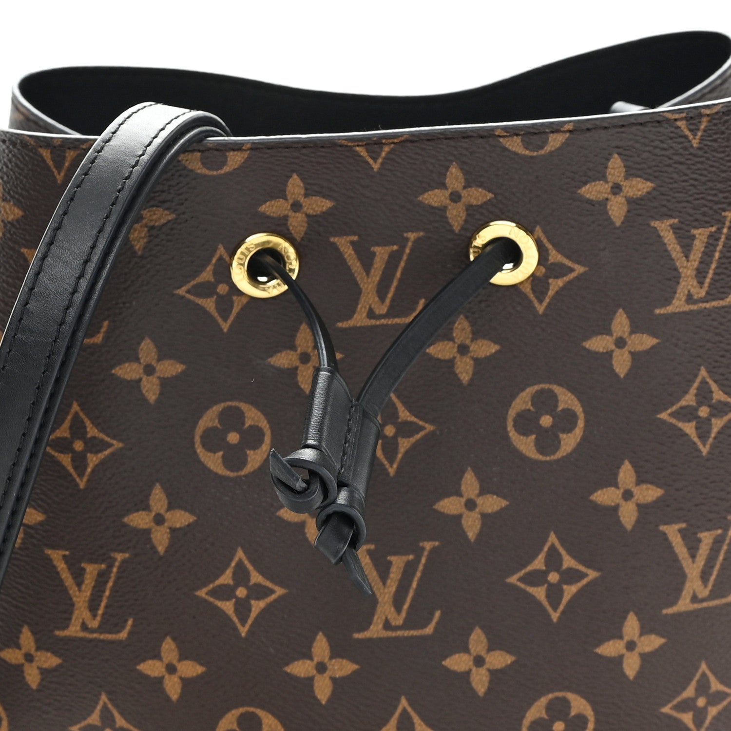 Louis Vuitton Monogram Neonoe MM Black 8 of 11