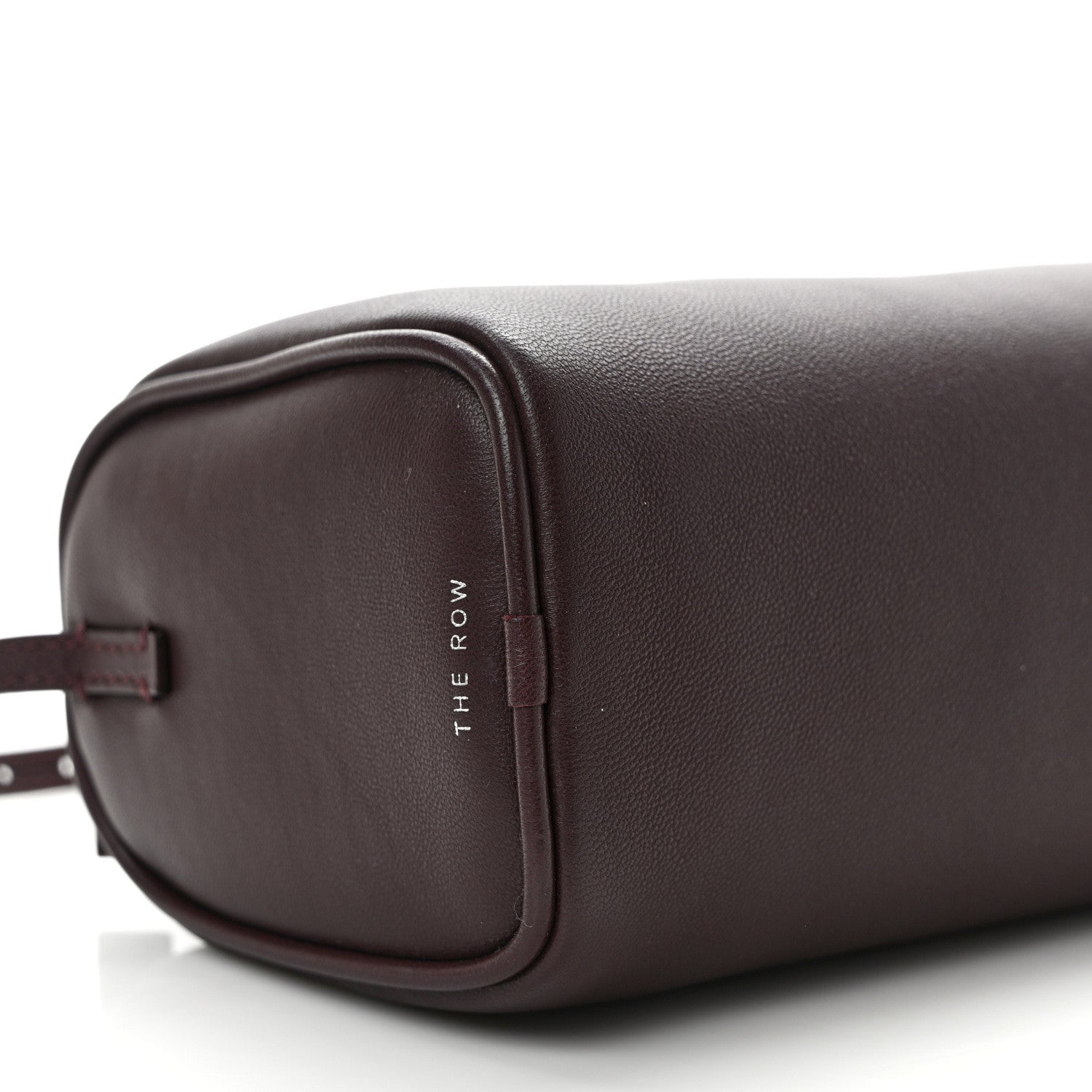 The Row Calfskin 90's Bag Eggplant 7 of 8