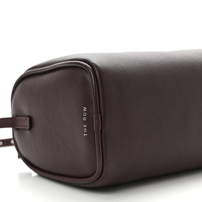 The Row Calfskin 90's Bag Eggplant 7 of 8