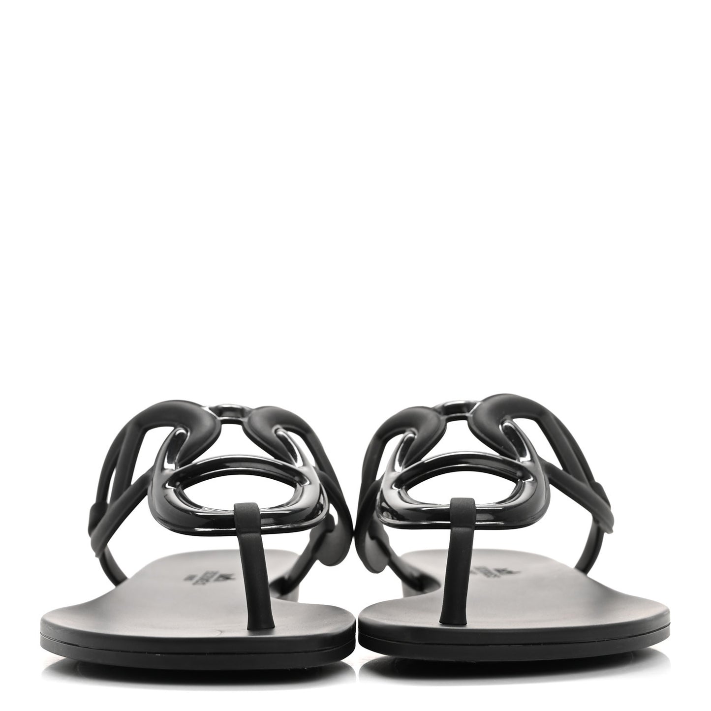 Rubber Womens Egerie Sandals 38 Black