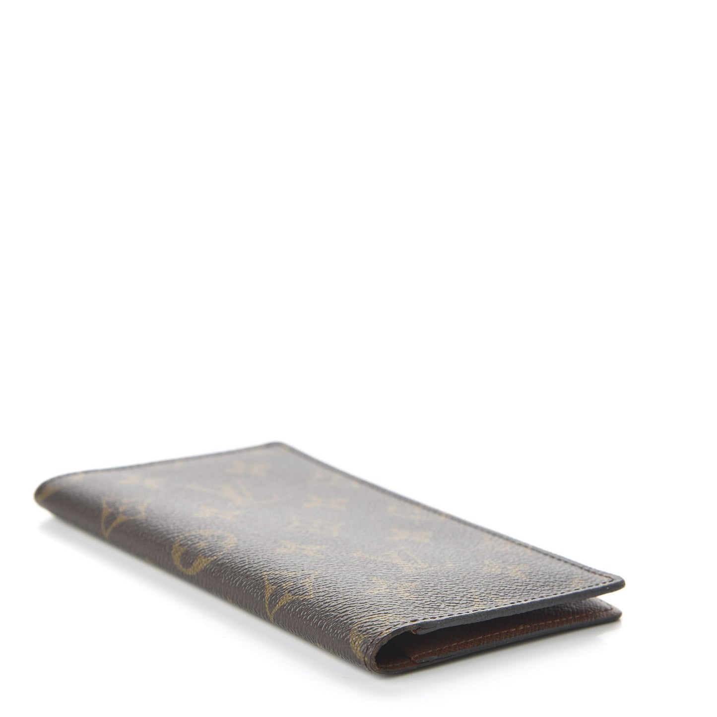 Monogram Checkbook Holder Case Wallet