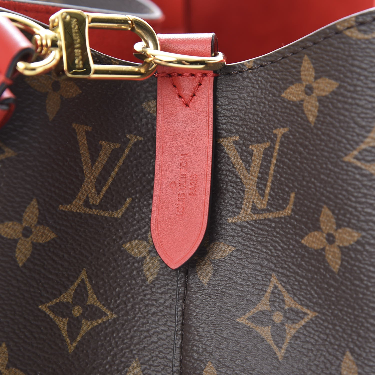 Louis Vuitton Monogram Neonoe MM Coquelicot 6 of 12