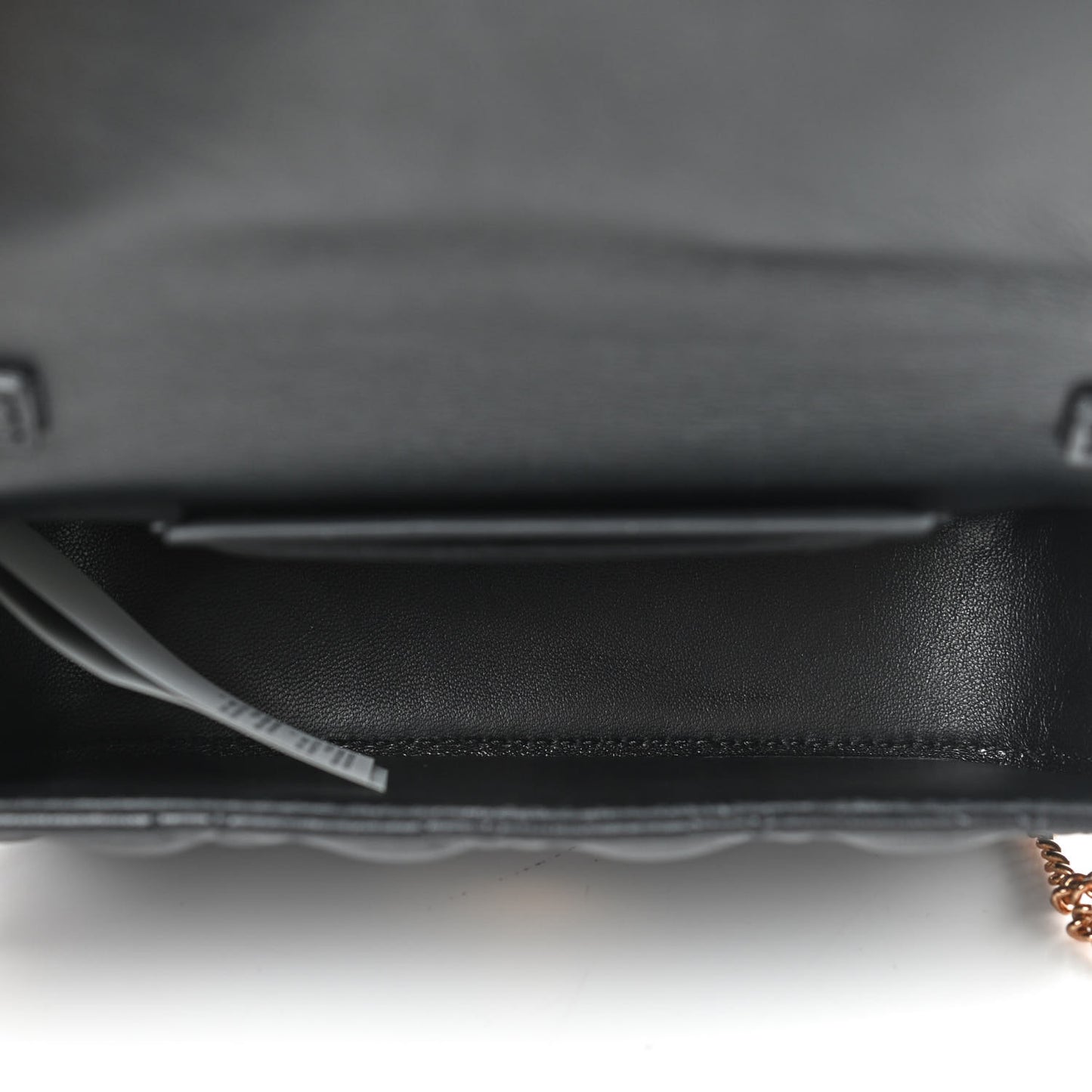 Nappa Quilted Virtus Evening Bag Black