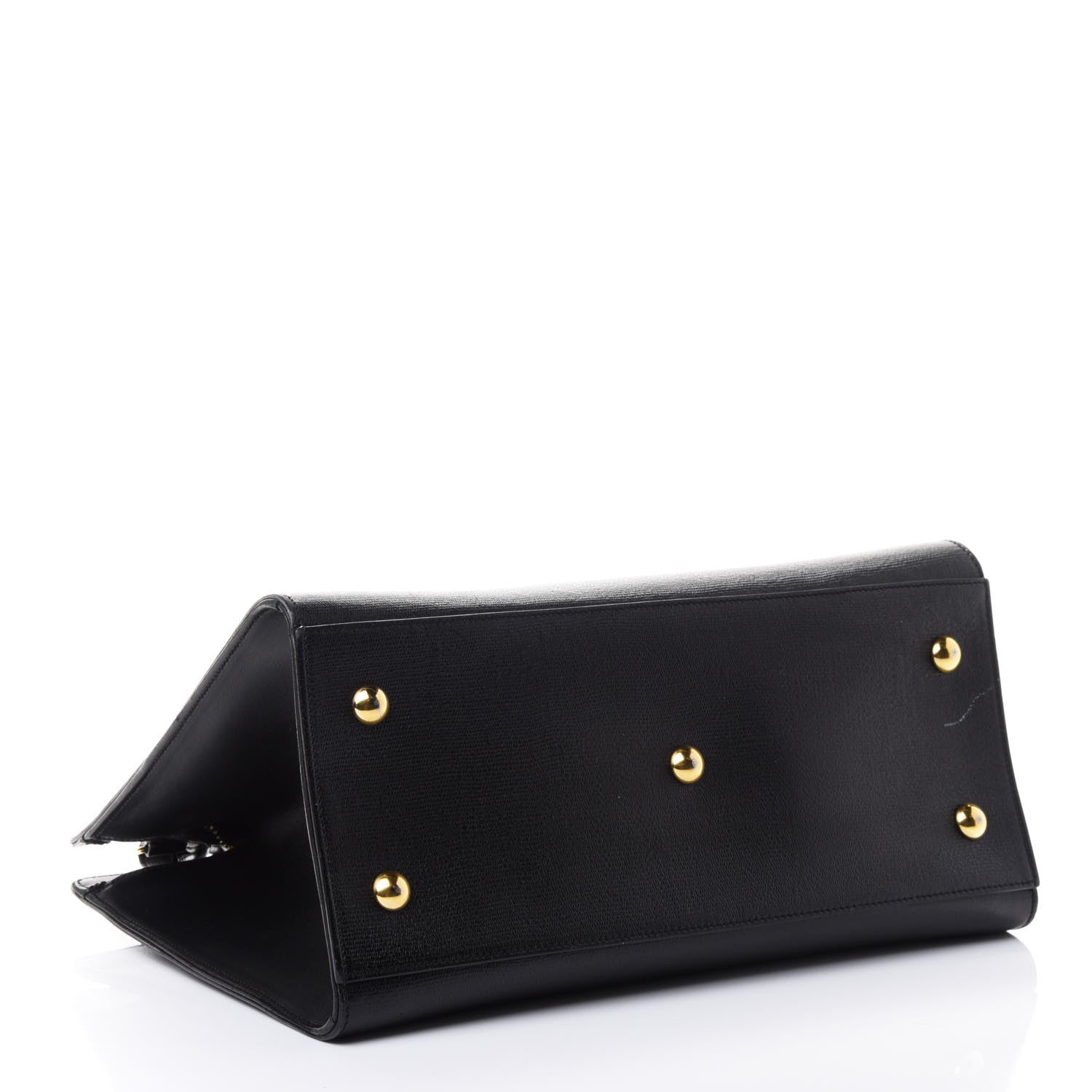 Saint Laurent Textured Calfskin Small Classic Y Cabas Black 3 of 4