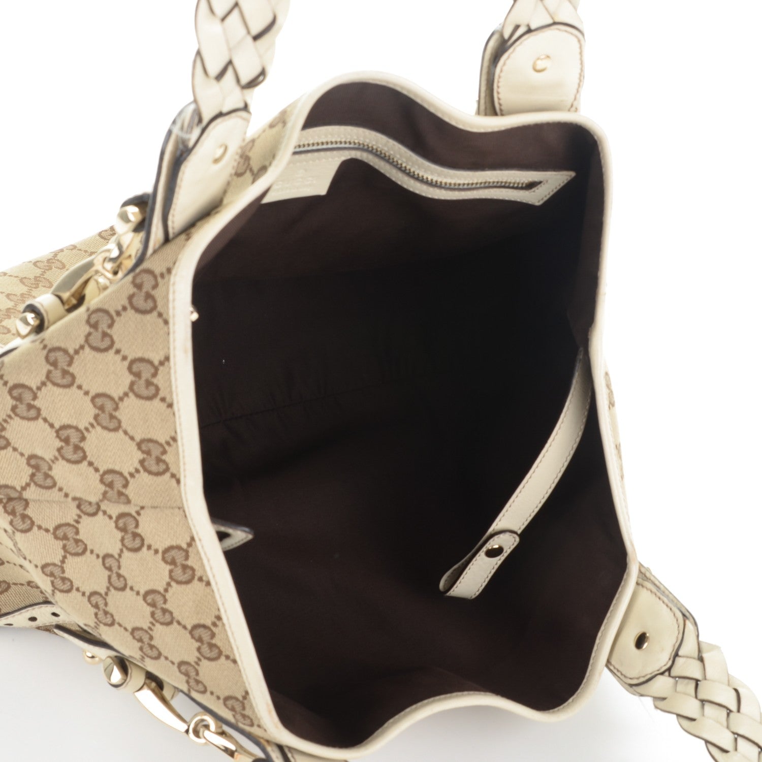 Gucci Monogram Small Pelham Shoulder Bag Off White 5 of 7