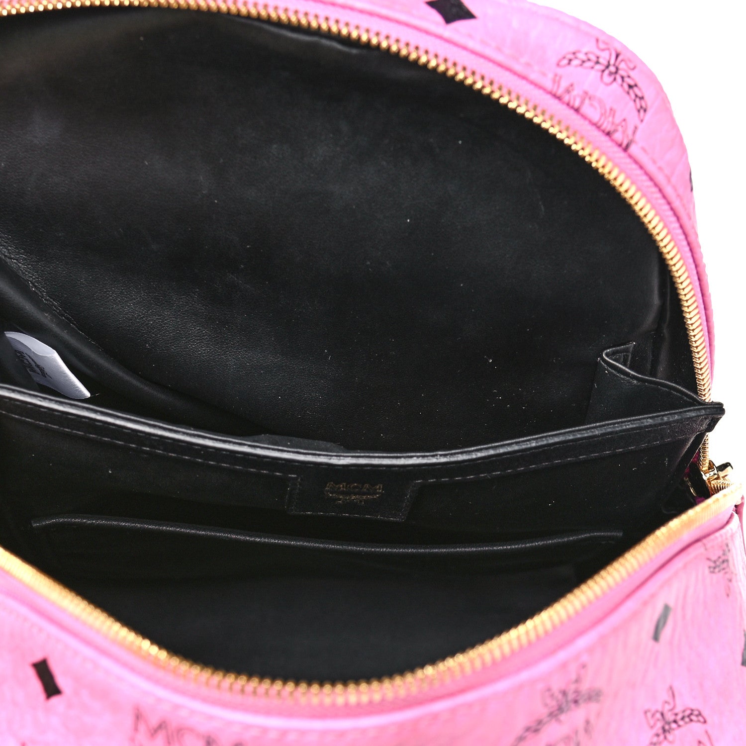 MCM Visetos Small Duke Backpack Pink 11 of 16
