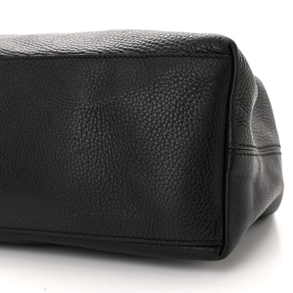 Gucci Pebbled Calfskin Medium Soho Chain Shoulder Bag Black 10 of 16