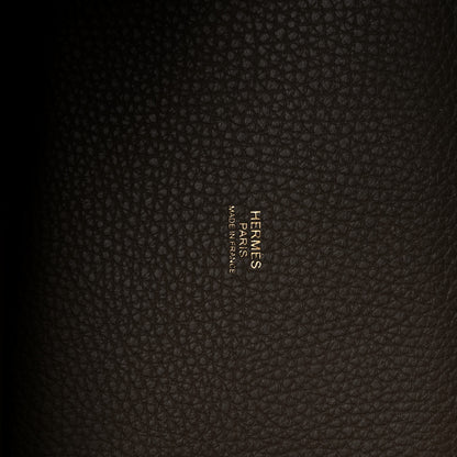 Hermes Taurillon Clemence Picotin Lock 18 PM Etoupe 6 of 10