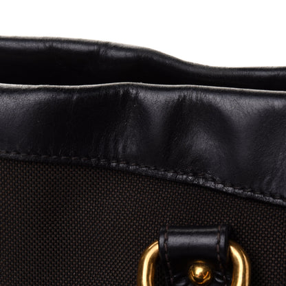 Prada Jacquard Logo Tote Corda Bruciato 12 of 12