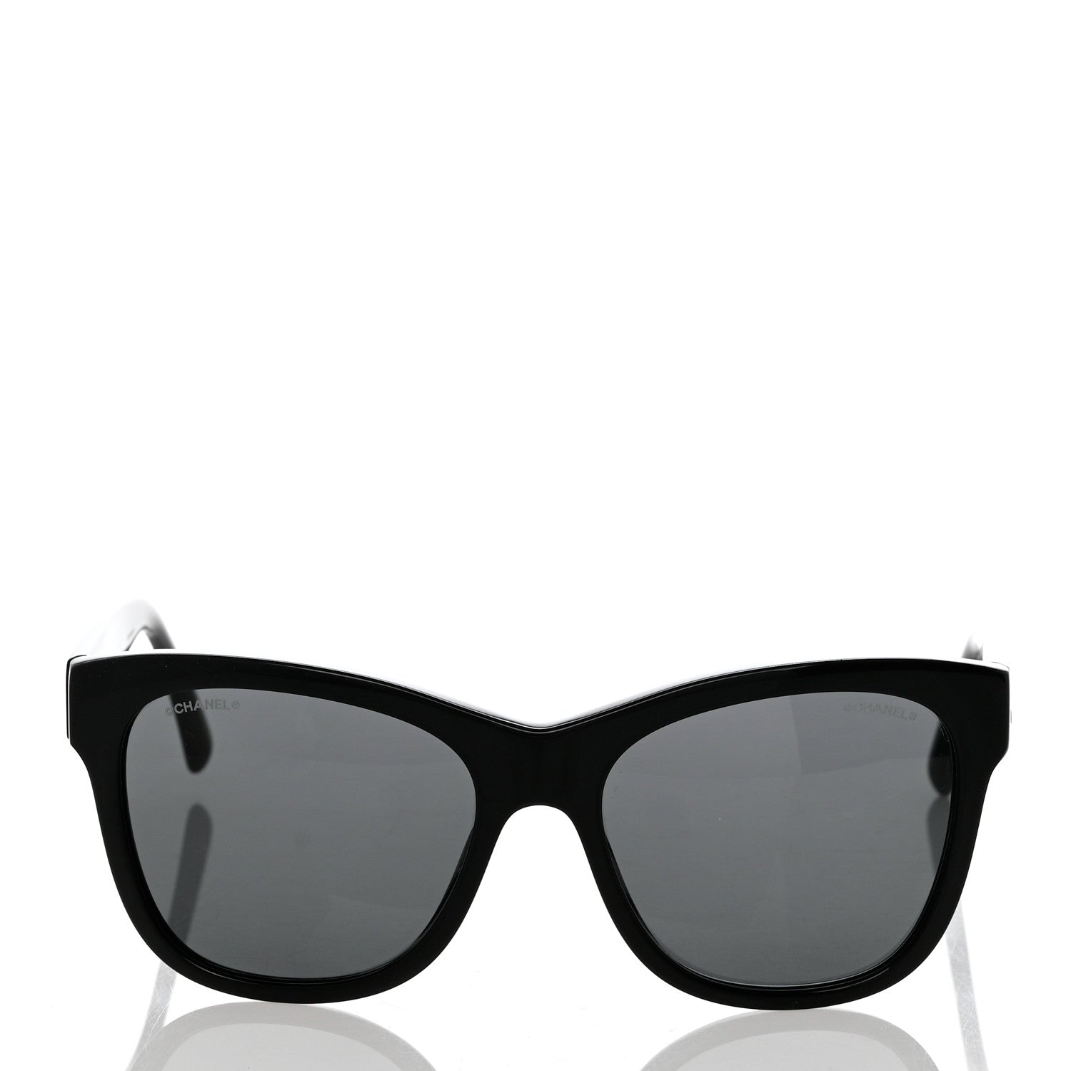 Chanel Acetate Square CC Sunglasses 5380 Black 2 of 8