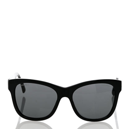 Chanel Acetate Square CC Sunglasses 5380 Black 2 of 8