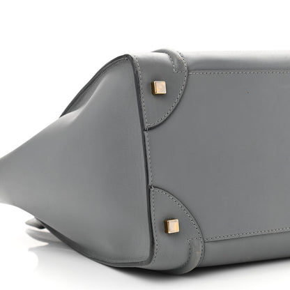 Celine Smooth Calfskin Mini Luggage Storm 9 of 14