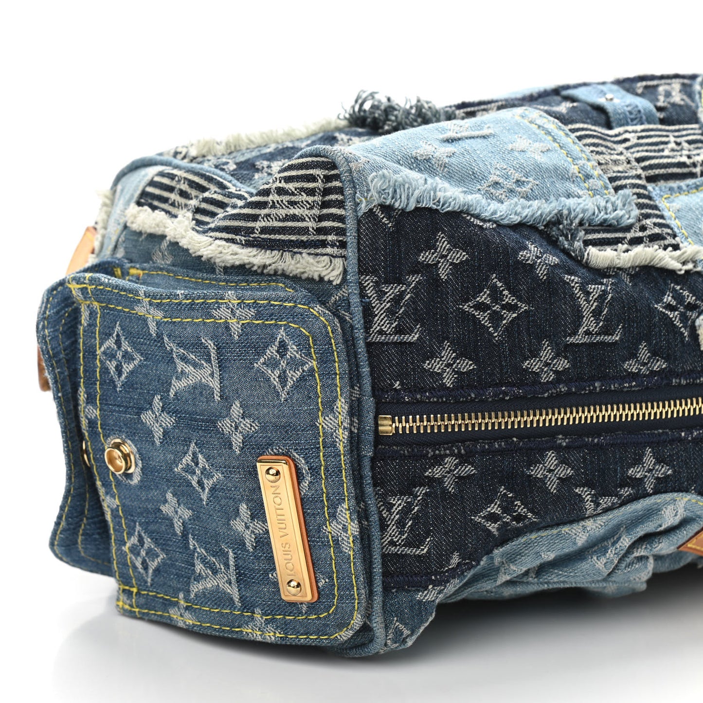 Denim Patchwork Speedy 30 Blue
