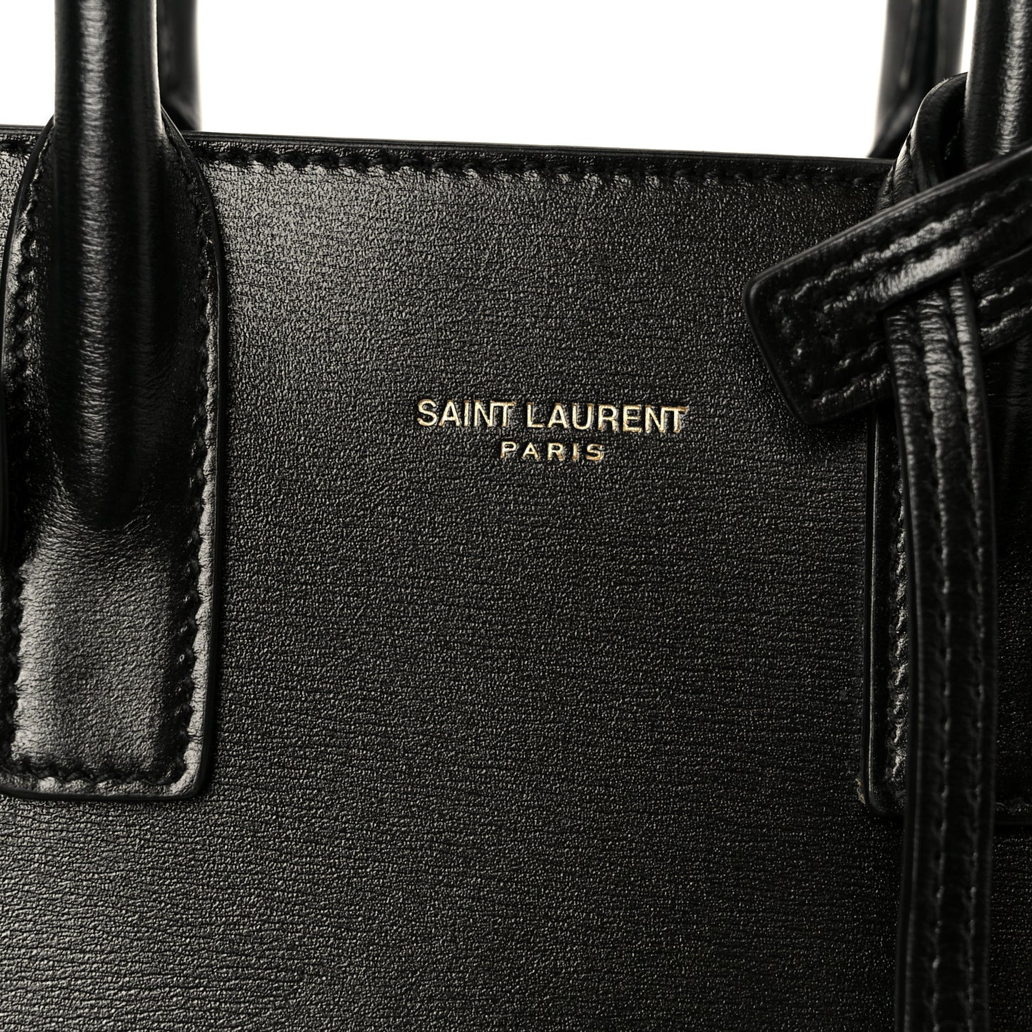 Calfskin Nano Sac De Jour Black