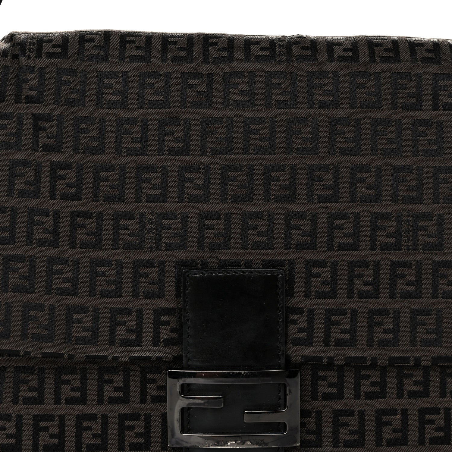 Fendi Zucchino Mama Baguette Brown 7 of 9