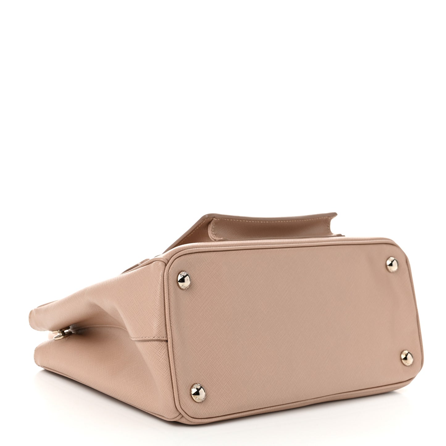 Saffiano Lux Galleria Front Pocket Tote Cammeo