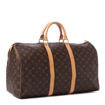 Louis Vuitton Monogram Keepall 50 3 of 10