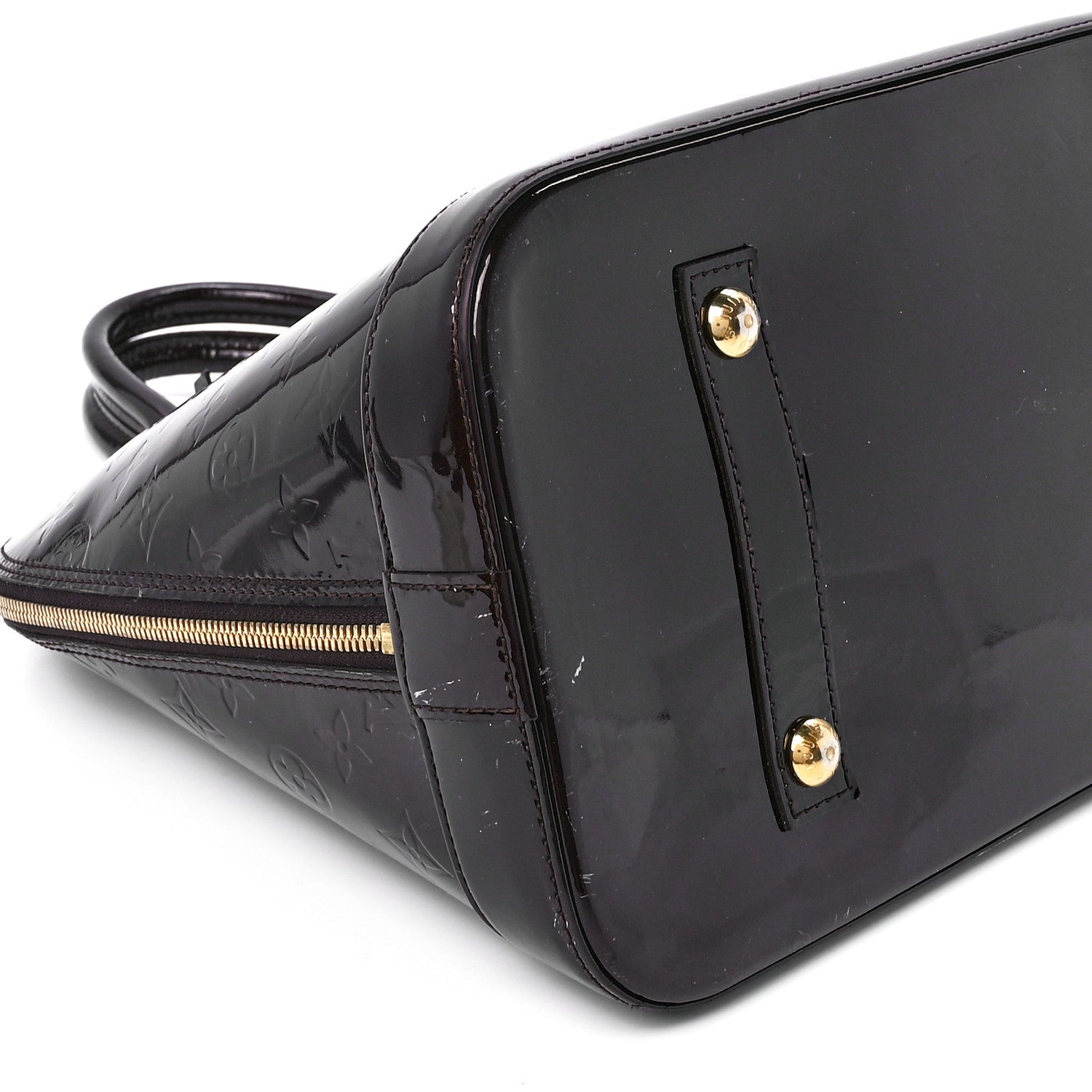 Louis Vuitton Vernis Alma GM Amarante 11 of 12