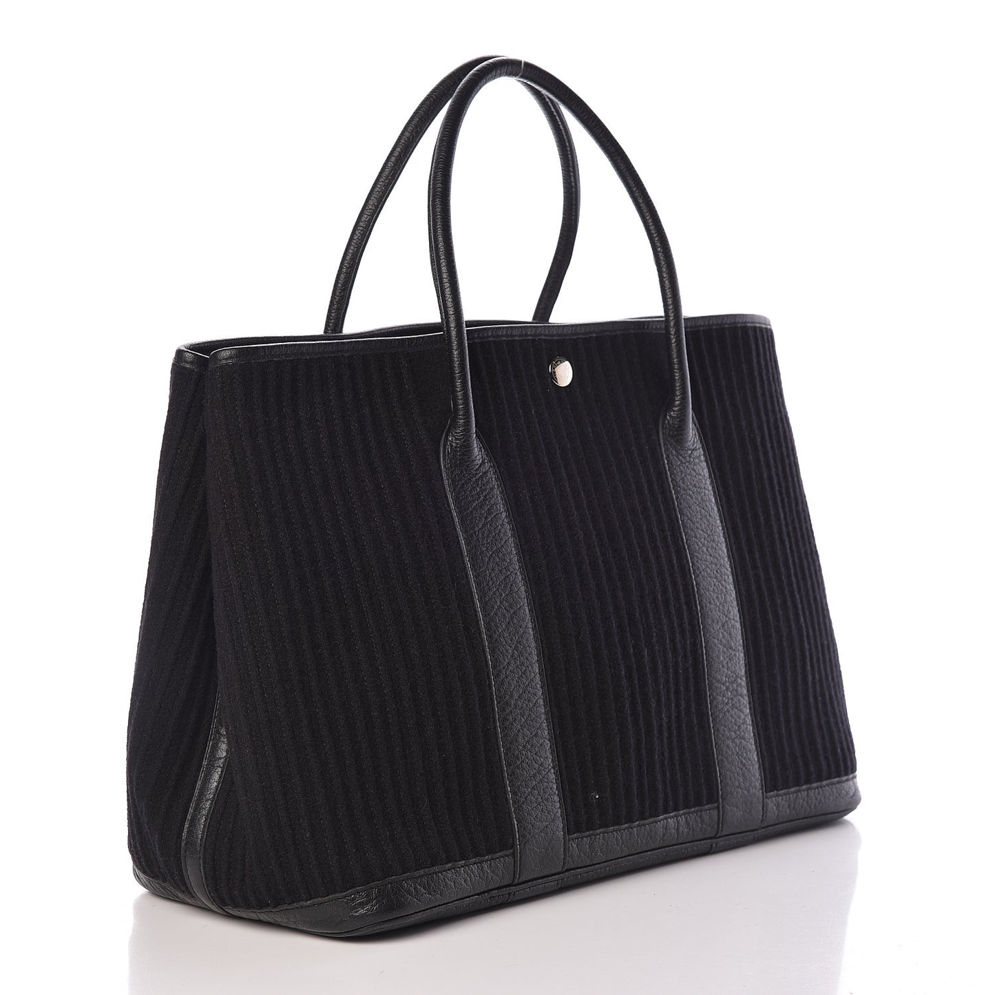 Ribbed Wool Negonda Garden Party MM 36 Black