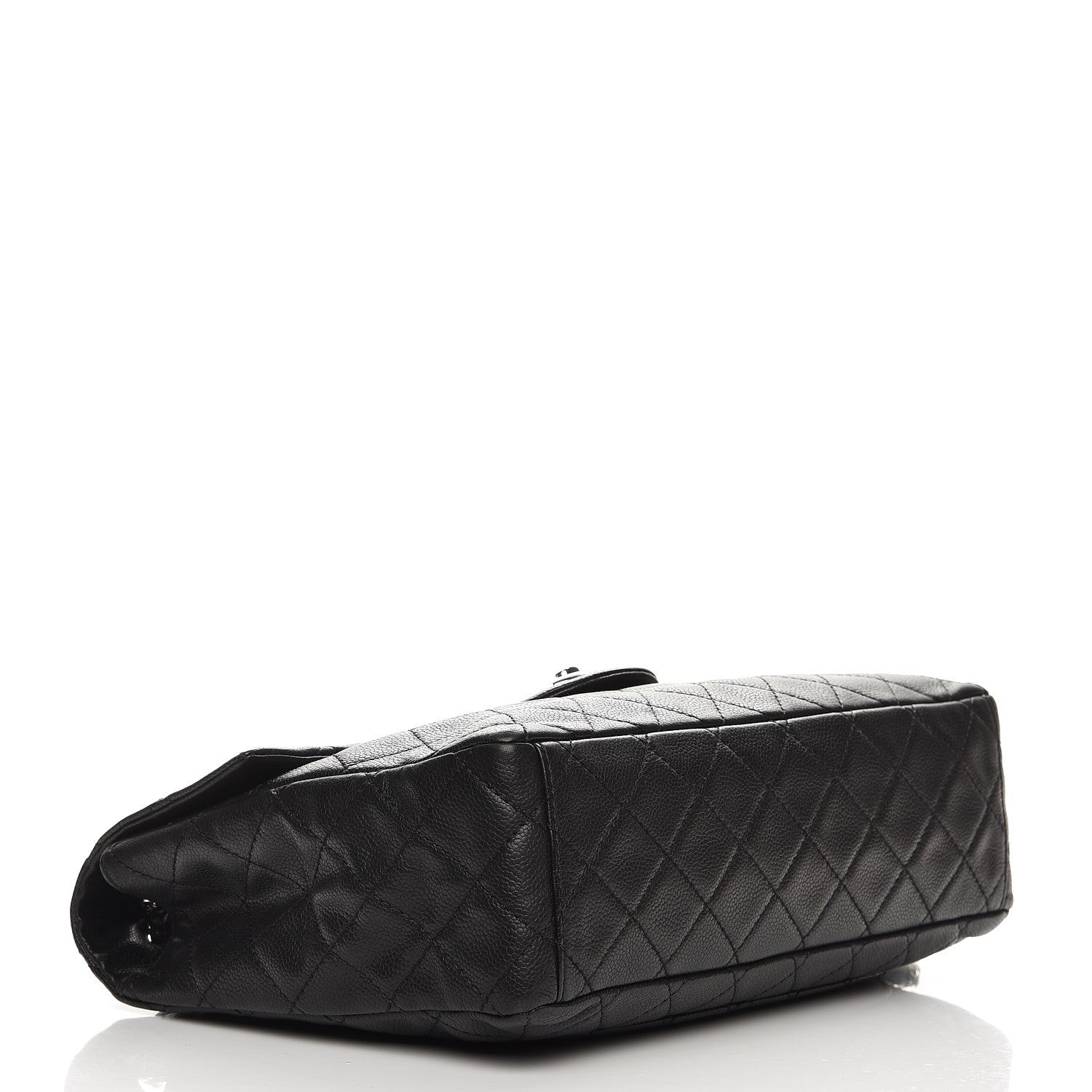 Chanel Washed Caviar Maxi Single Flap Black 4 of 8