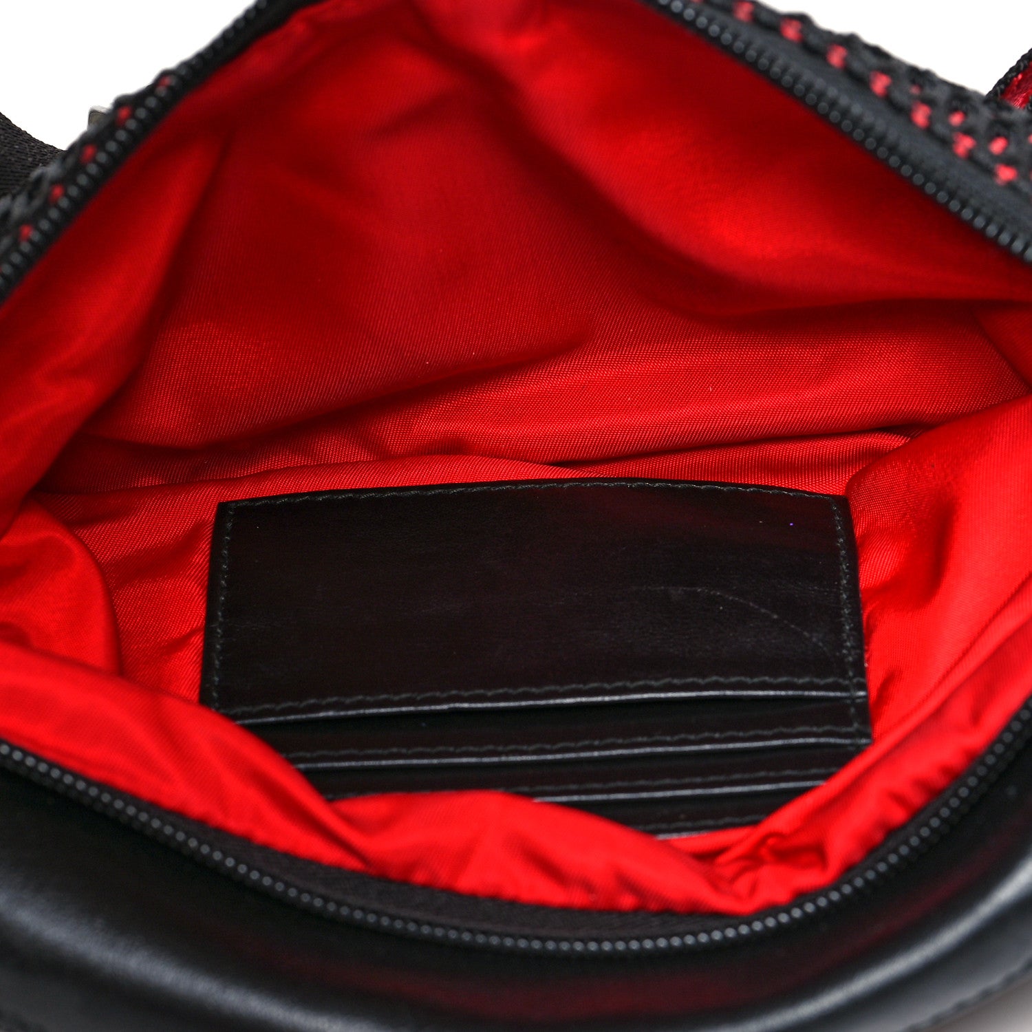 Christian Louboutin Calfskin Paris NYC Belt Bag Black 6 of 11