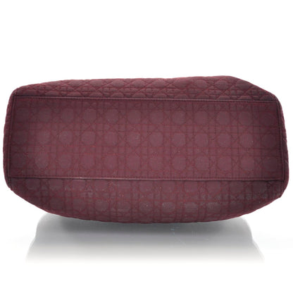 Christian Dior Nylon Cannage Large Lady Dior 6 of 10