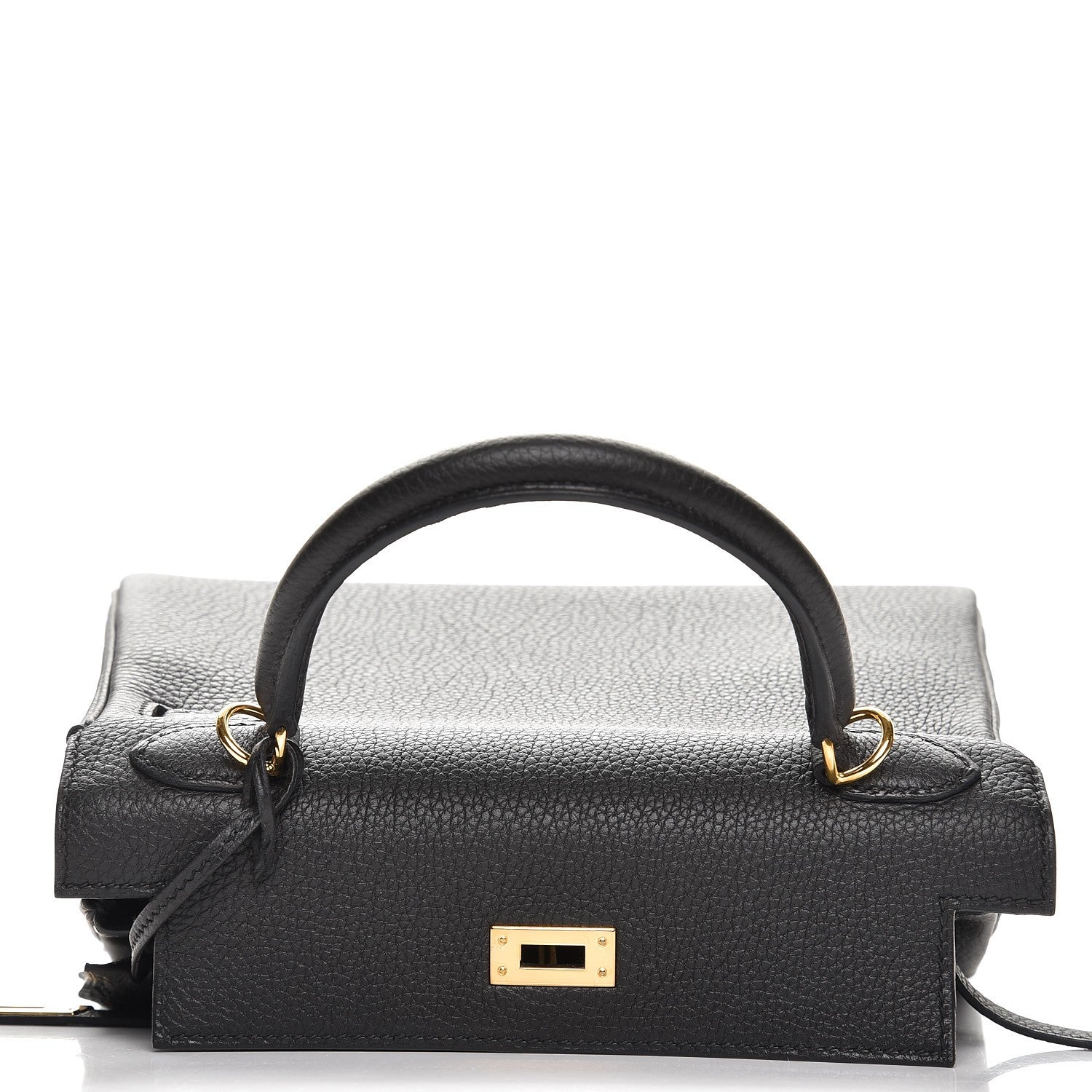 Hermes Togo Kelly Retourne 25 Black 26 of 36
