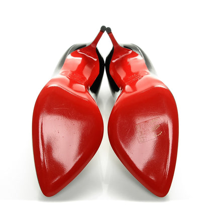 Christian Louboutin Patent Breche 100 Pumps 36.5 Black 5 of 7