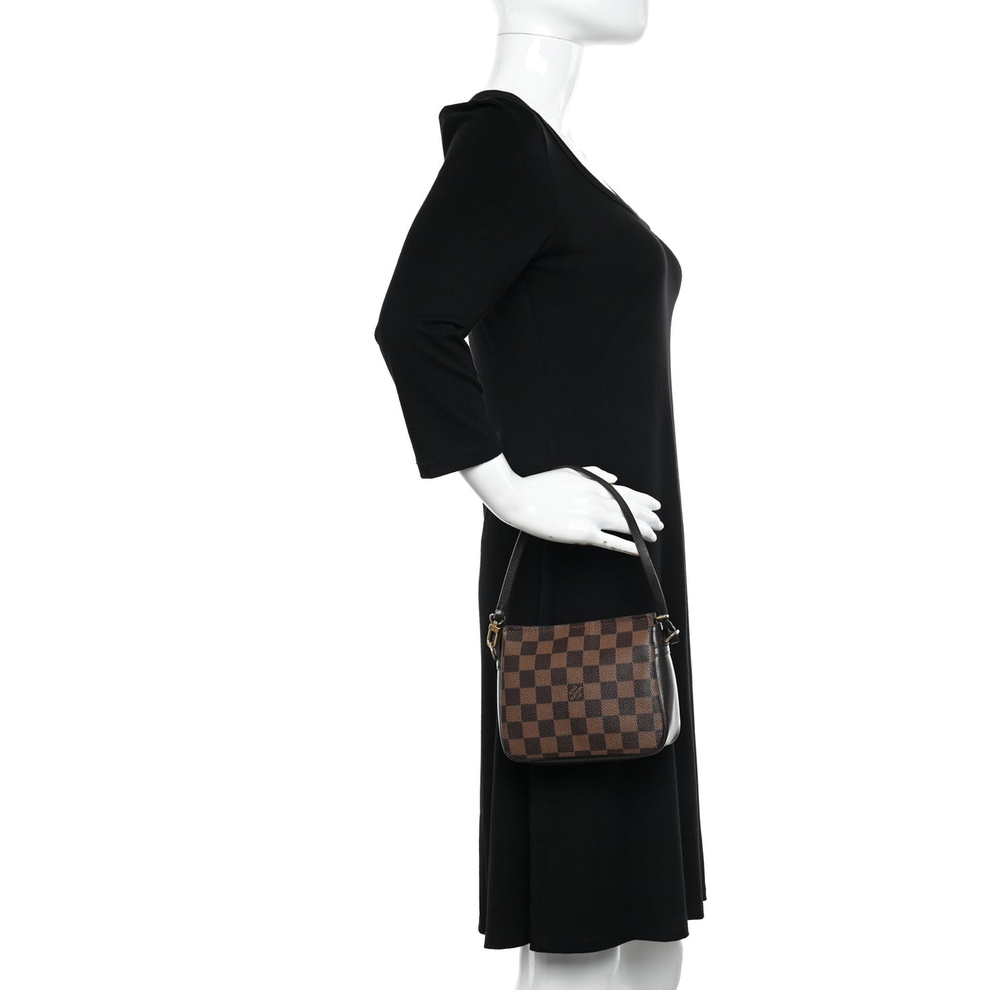Damier Ebene Trousse Make Up Bag Pochette