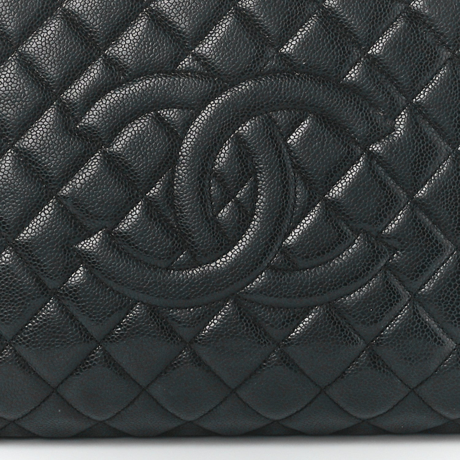 Chanel Caviar Quilted XL Grand Shopping Tote GST Black 9 of 12