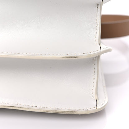 Burberry Smooth Calfskin Monogram Medium TB Bag Chalk White Camel 15 of 17