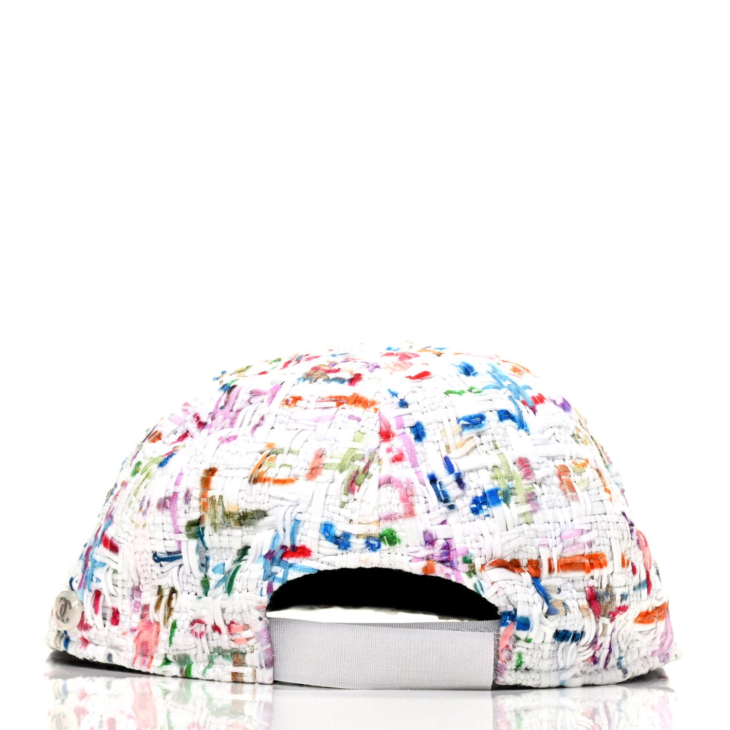 Chanel Tweed Cap Hat Multicolor 3 of 6