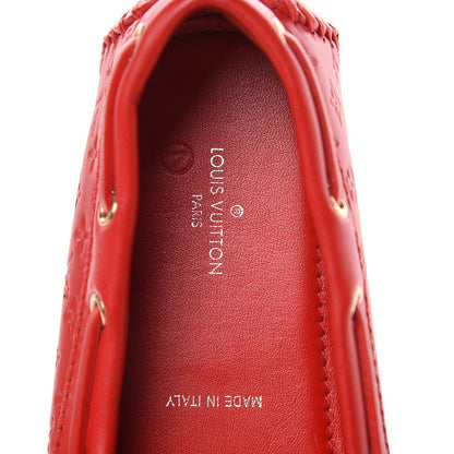 Louis Vuitton Empreinte Gloria Loafers 37 Rouge 8 of 9