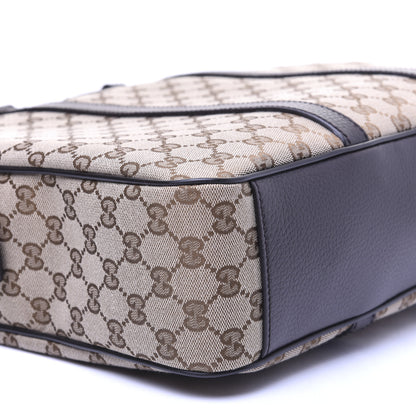 Gucci Monogram Briefcase Dark Brown 6 of 15
