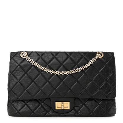 Chanel Aged Calfskin Quilted 2.55 Reissue 227 Flap Black 1 of 10