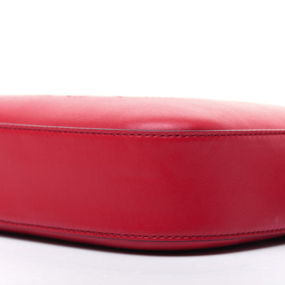 Stella McCartney Eco Alter Nappa Perforated Logo Mini Bag Red Amore 7 of 13