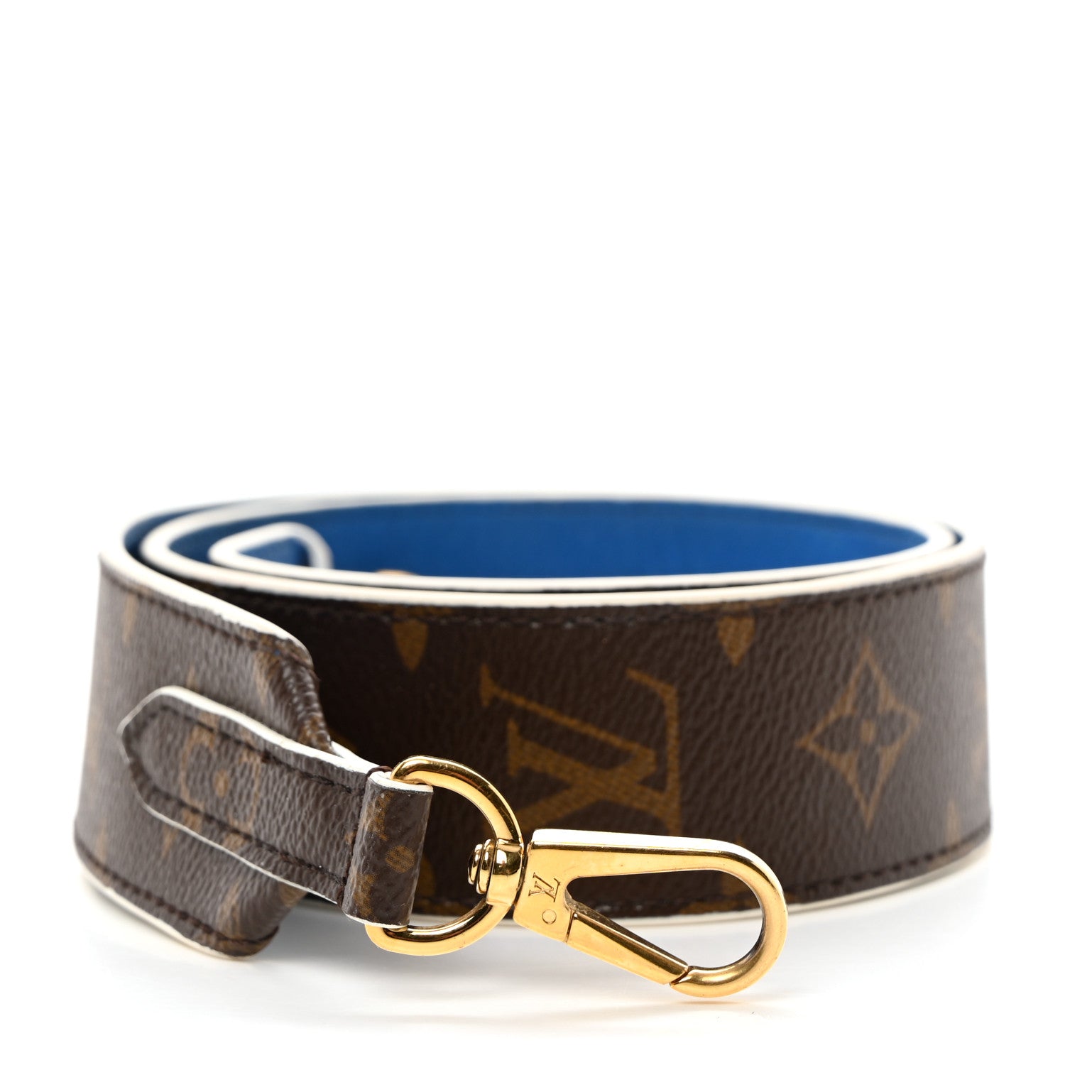 Louis Vuitton Monogram Bandouliere Shoulder Strap Blue 1 of 4