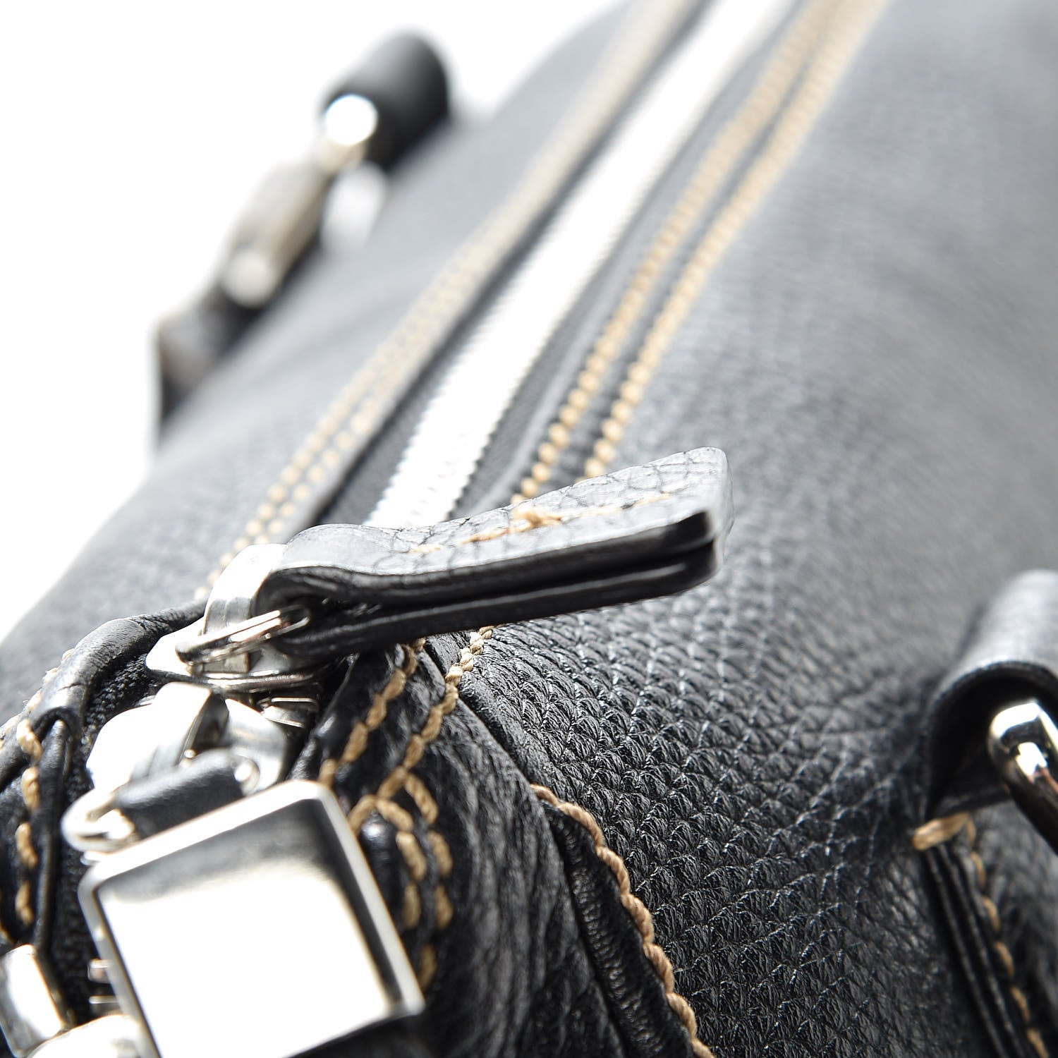 Chanel Calfskin Tassel Satchel Black 12 of 12