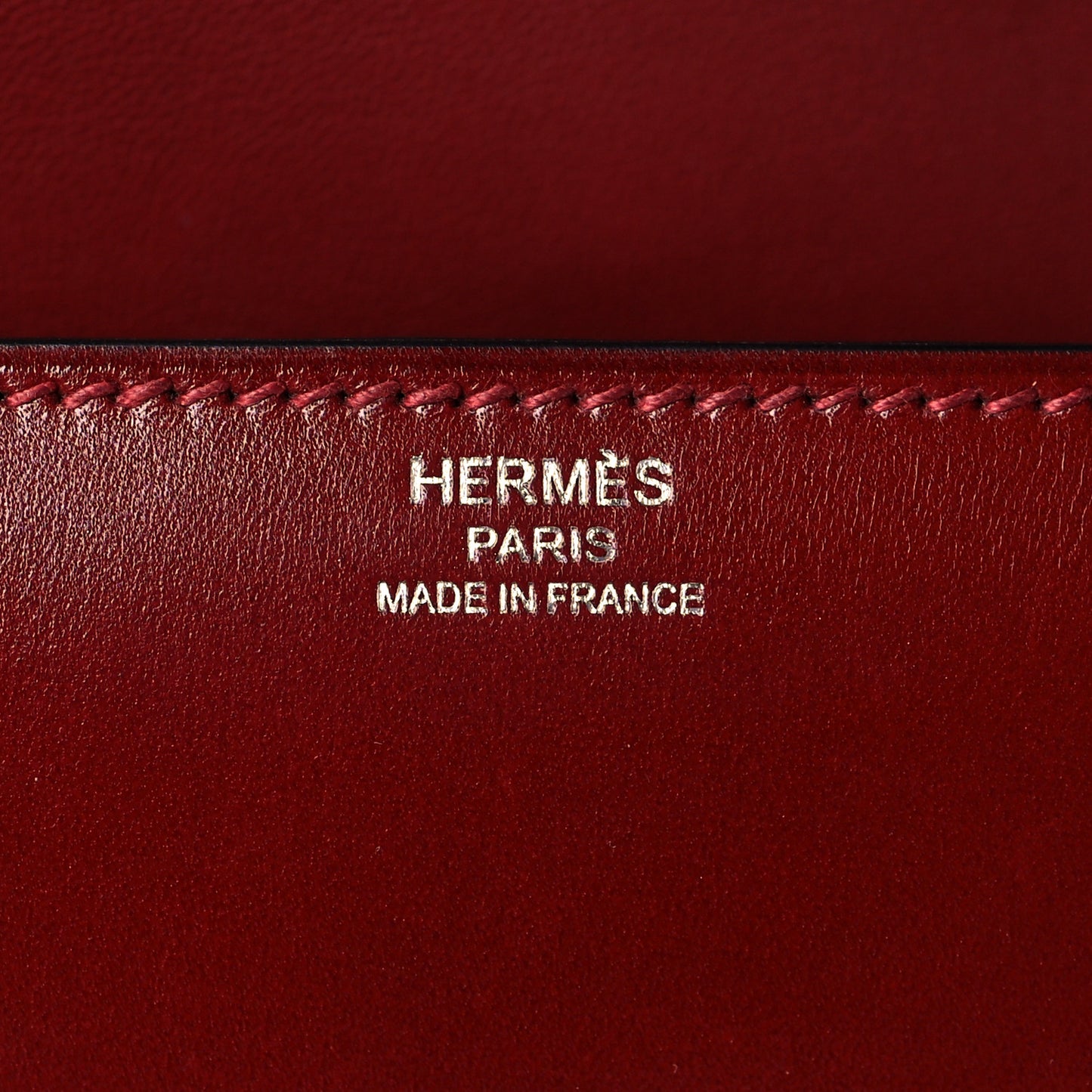 Tadelakt Egee Clutch Rouge H